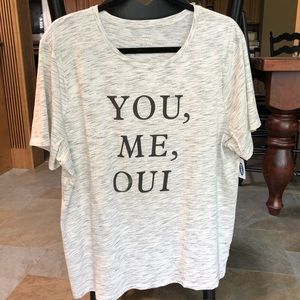 “You, Me, Oui” Graphic T-Shirt from Old Navy